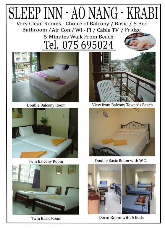 Sleep Inn Ao Nang Dış mekan fotoğraf